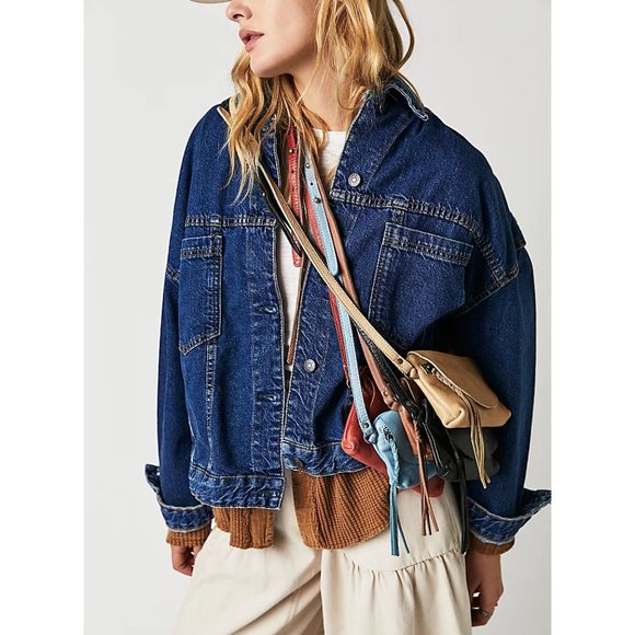 FREE PEOPLE We The Free Rider Crossbody Bag / Black - Picture 9 of 13